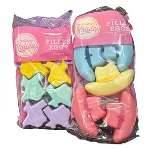 New H-E-B Cowboy Hat & State Of Texas Shape Plastic Filler Eggs